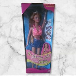 1998 Butterfly Art Barbie #20359 NRFB – Tattoos & Stickers – New in Box